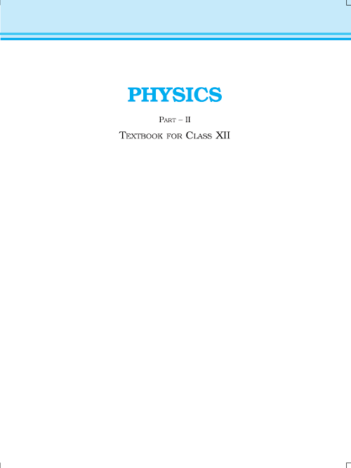 GSEB Standard 12 Physics Part 2 Textbook PDF Download English Medium